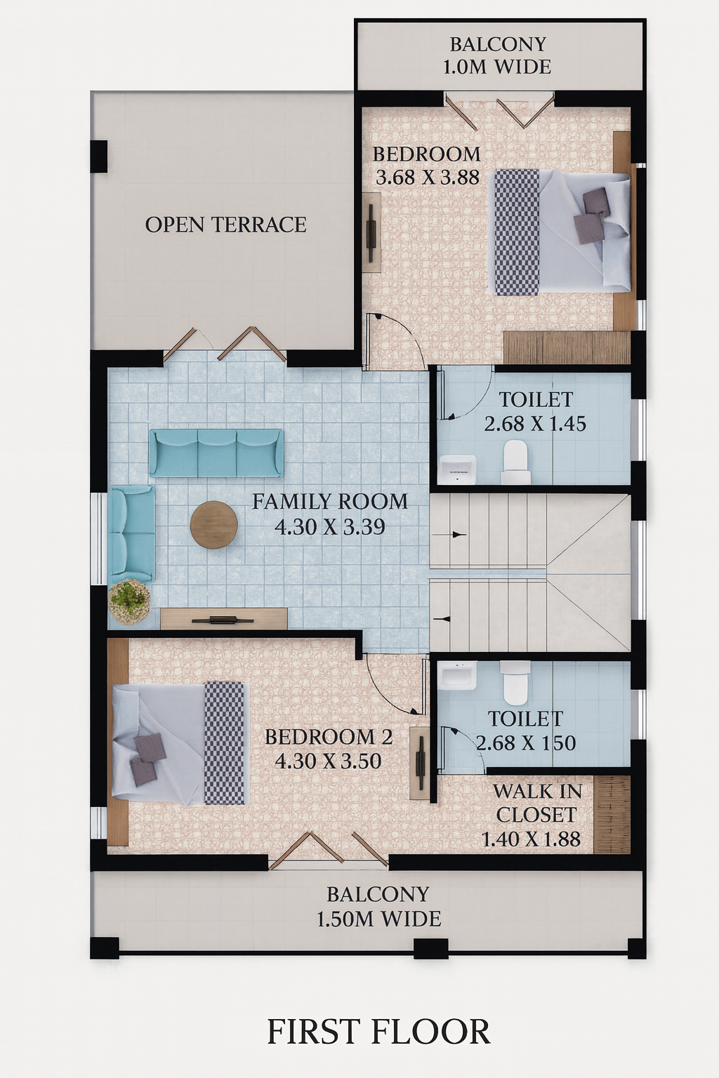 Tranquil Villas: Floor plan 2