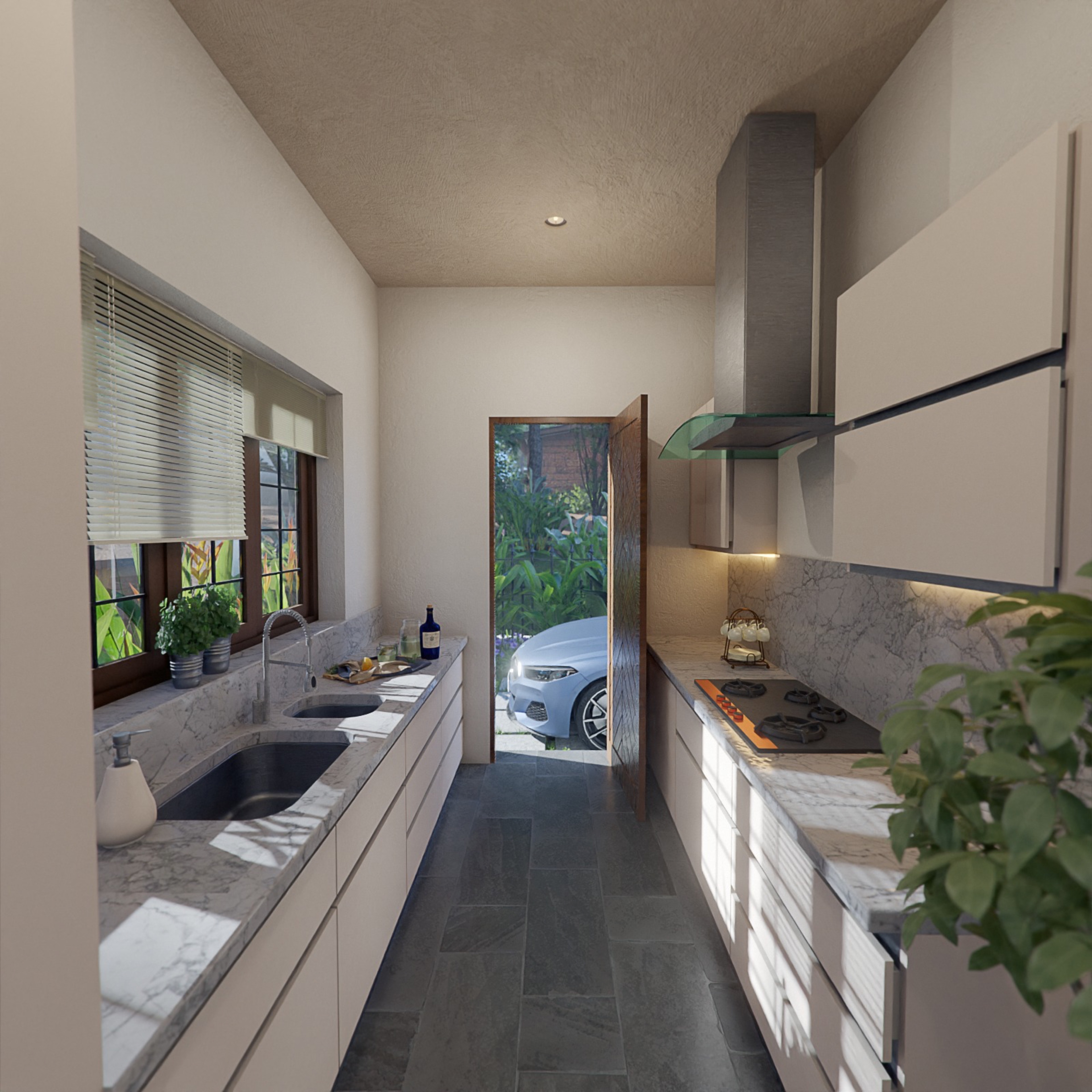 5 BHK Modern Portuguese Villa