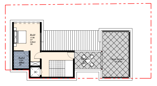 Tranquil Hillcrest Villa: Floor plan 3