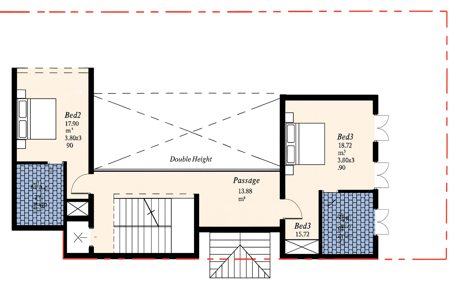 Casa Horizonte: Floor plan 3