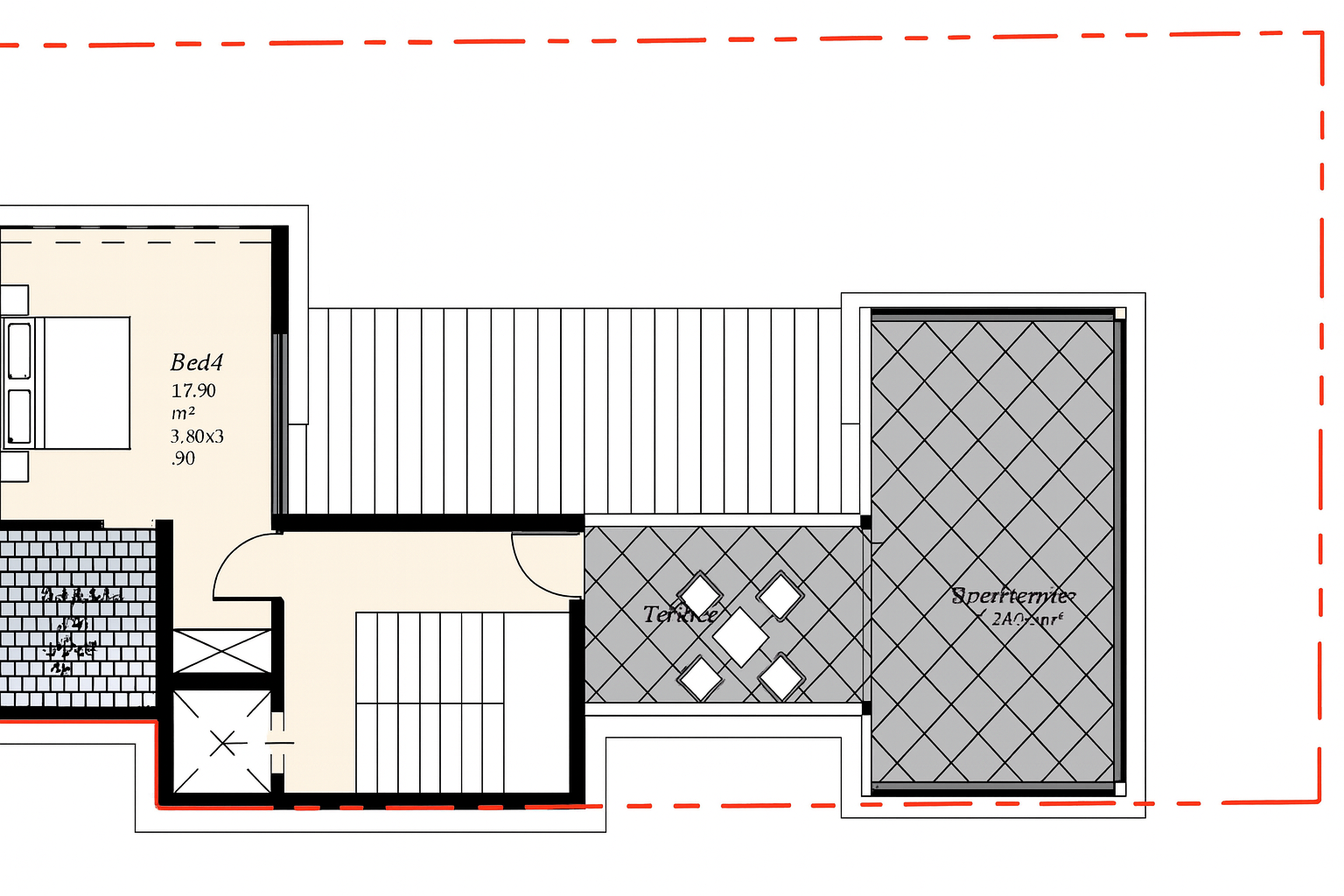 Casa Horizonte: Floor plan 4